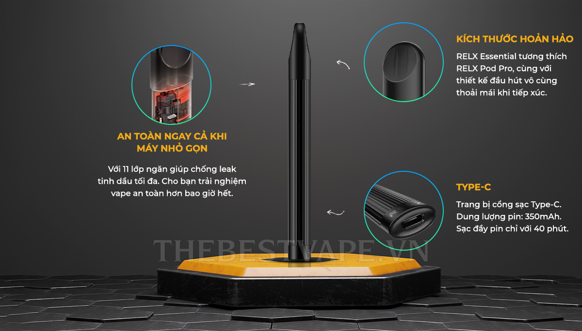RELX - ESSENTIAL COMBO an toàn toàn diện