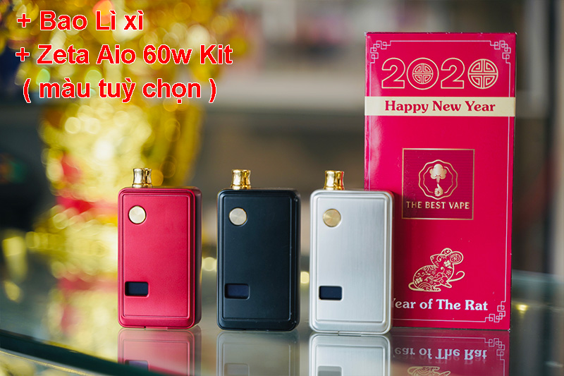 LÌ XÌ LỘC XUÂN 10-24/1 năm canh tí vape shisha thuốc lá điện tử 3200