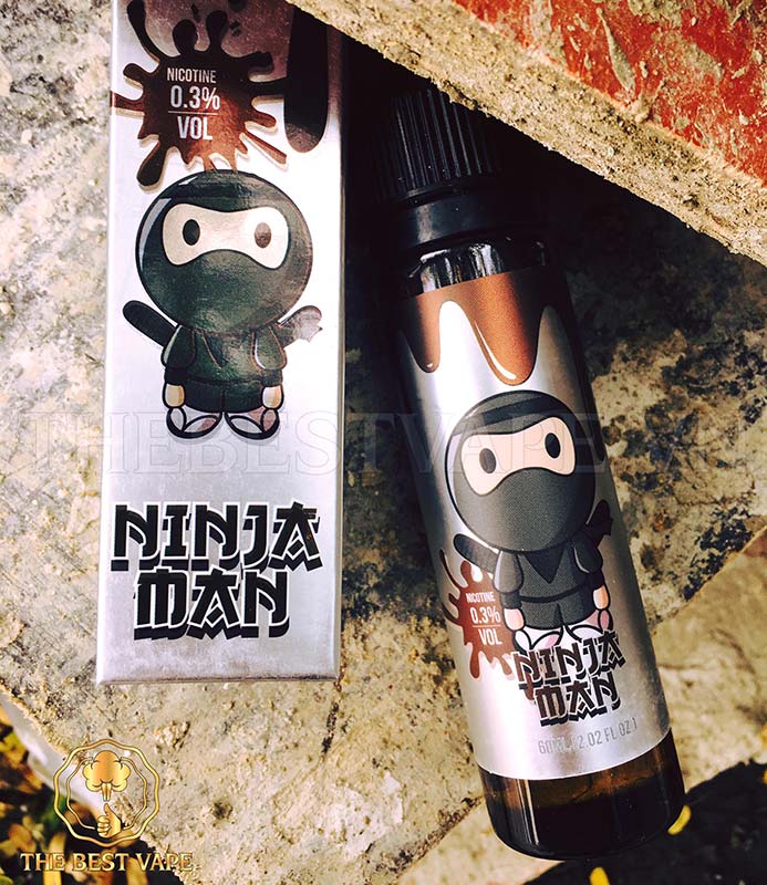 Bán tinh dầu vape mỹ shisha thuốc lá điện tử NINJA MAN 100ml
