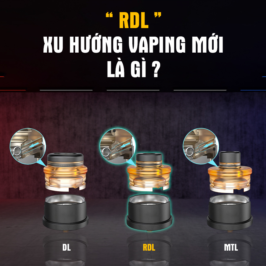 " RDL " XU HƯỚNG VAPING MỚI LÀ GÌ ?