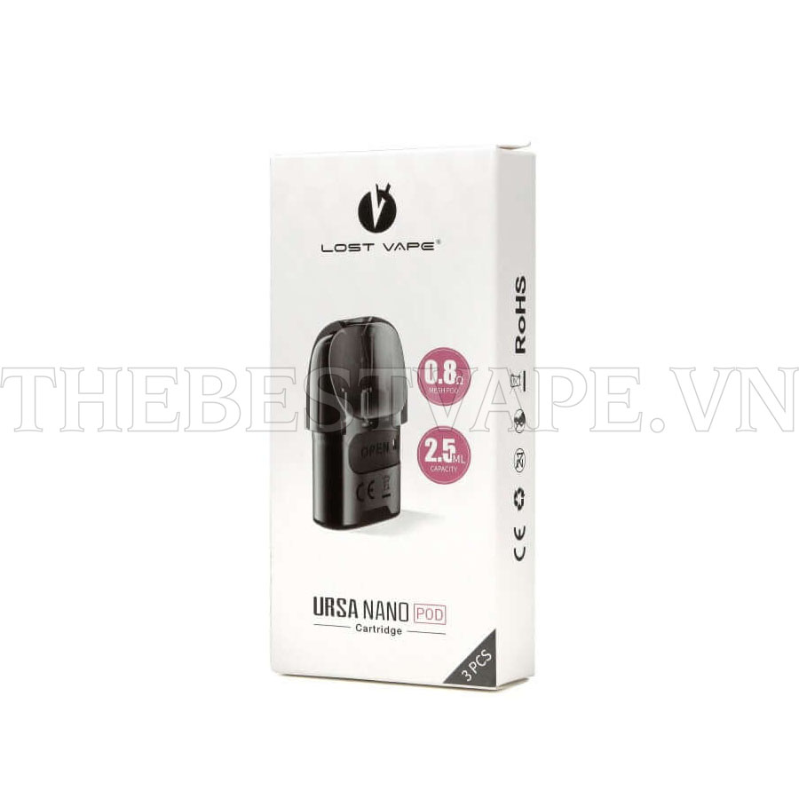 Lost Vape - URSA - Cartridge ( Pod châm dầu )