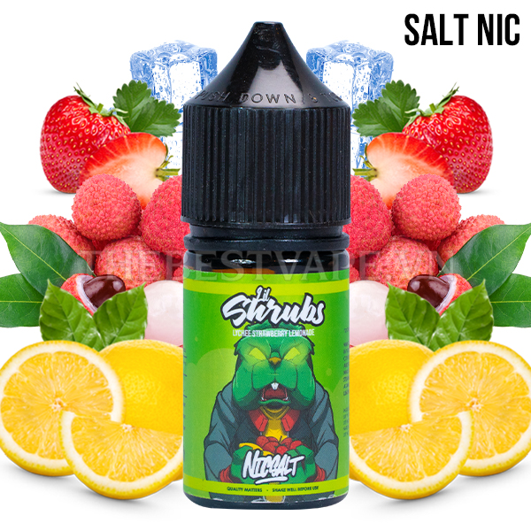 Flavaco Cartel - SHRUBS ( Vải Dâu Tây Chanh ) - Salt Nicotine