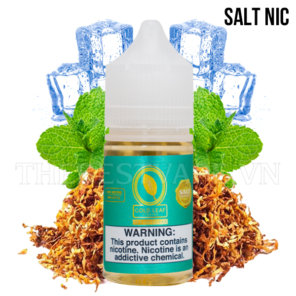 Goldleaf - GREECEDAR ( Thuốc Lá Bạc Hà Lạnh ) - Salt Nicotine