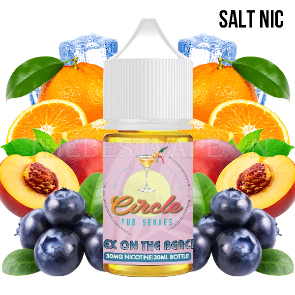 Circle ( Pub Series ) - SEX ON THE BEACH ( Cam Đào Việt Quốc Vodka Lạnh ) - Salt Nicotine