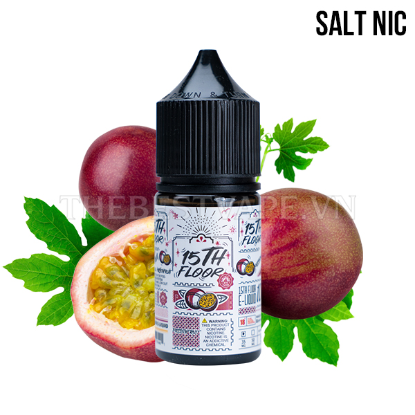15TH Floor - PASSION FRUIT ( Chanh Dây Lạnh ) - Salt Nicotine