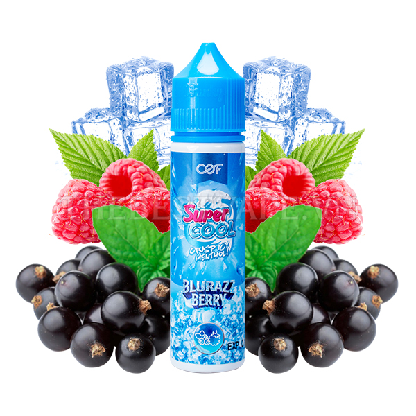 Super Cool - BLURAZZBERRY ( Mâm Xôi Việt Quất Lạnh) - Freebase