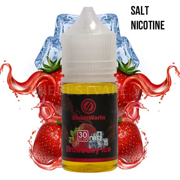 Steam Works - STRAWBERRY ICE ( Dâu Tây Lạnh ) - Salt Nicotine