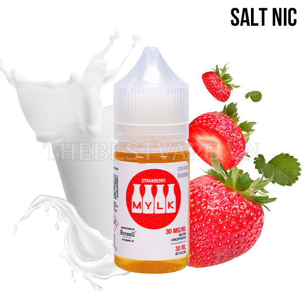 Brewell -  STRAWBERRY MYLK ( Sữa Dâu) - Salt Nicotine