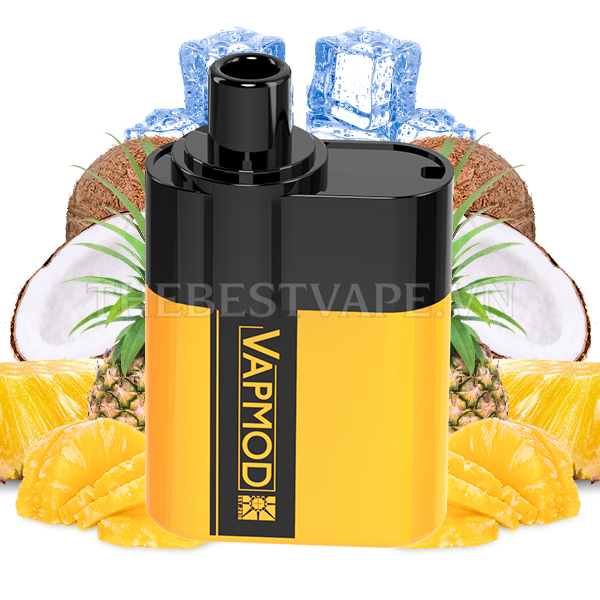 VapMod - QD50 Mesh Coil - Disposable 5000 hơi ( Pod hút 1 lần kèm sạc )