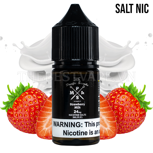 MP4S - STRAWBERRY MILK ( Dâu Tây Sữa Tươi ) - Salt Nicotine