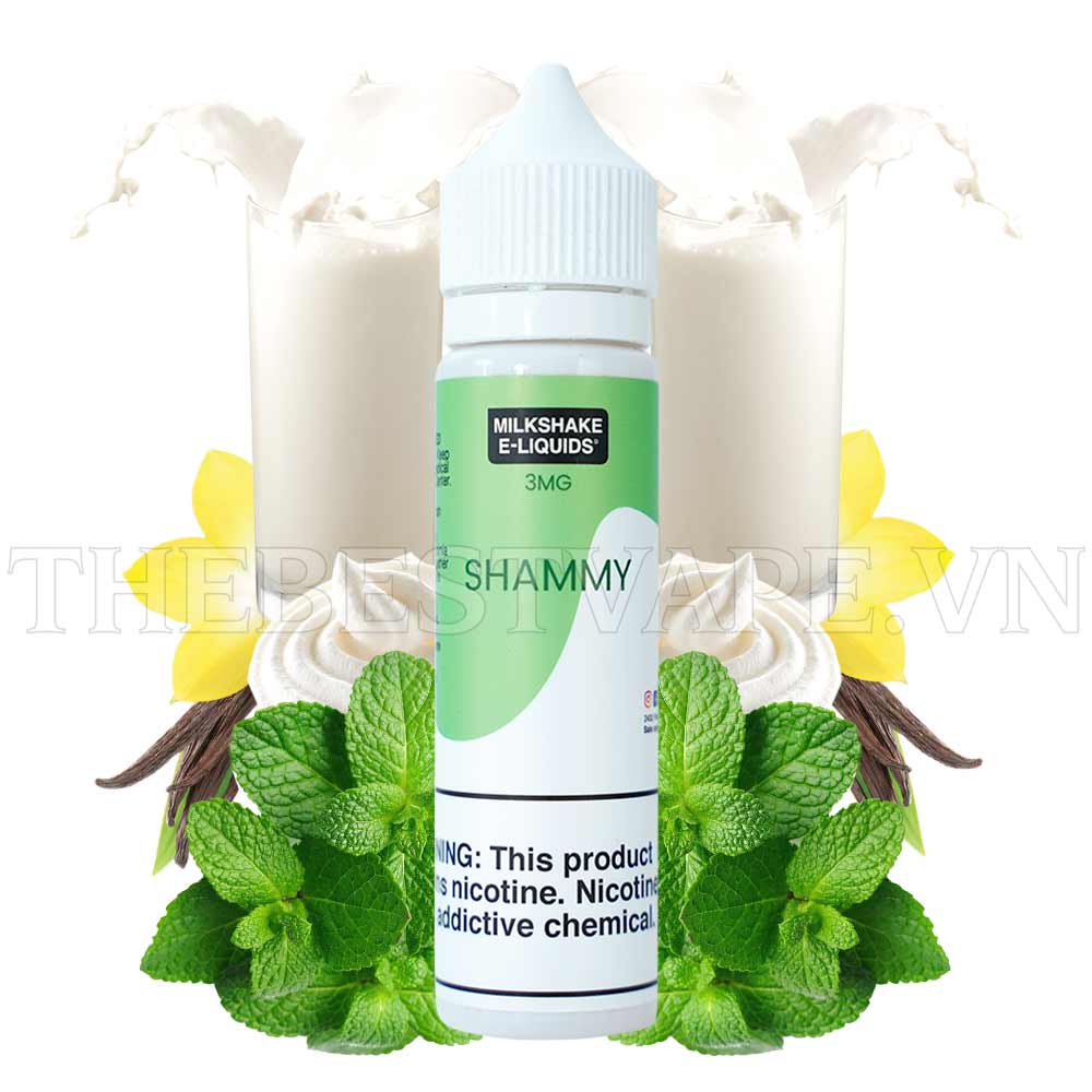 Tinh dầu vape mỹ Shammy MilkShake 60ml