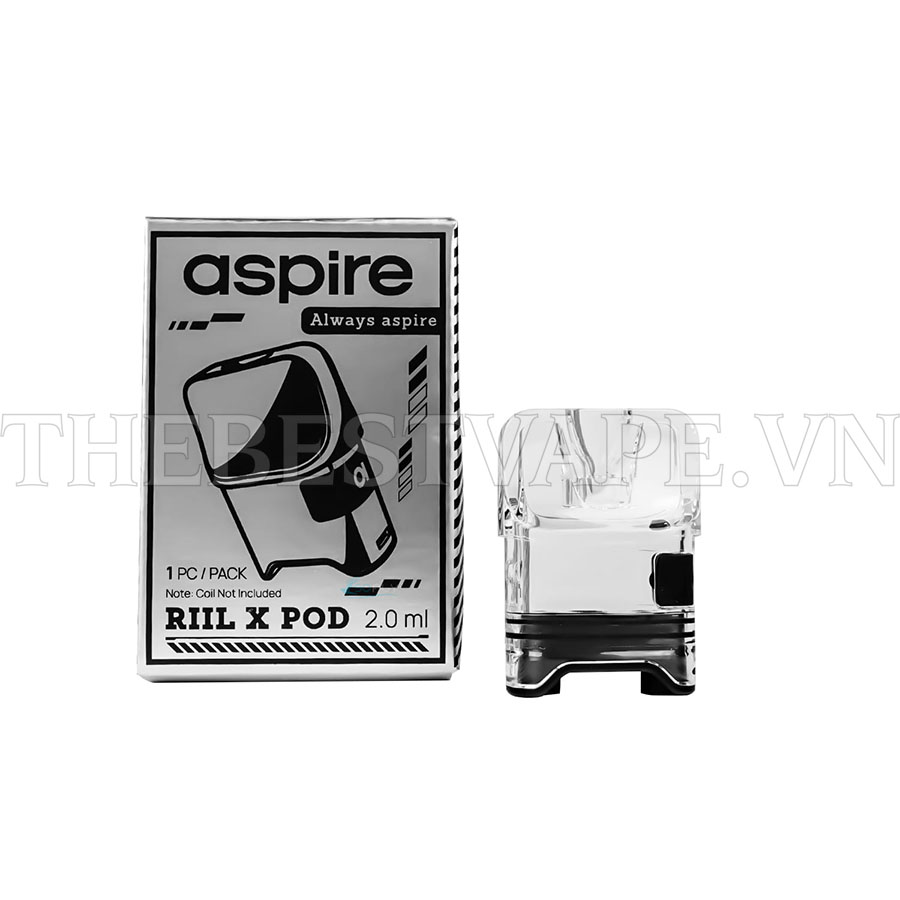 Aspire - Rill X Cartridge ( Đầu pod rỗng ) giá tốt hcm Aspire - Rill X Cartridge ( Đầu Pod Rỗng ) Giá Tốt Hcm