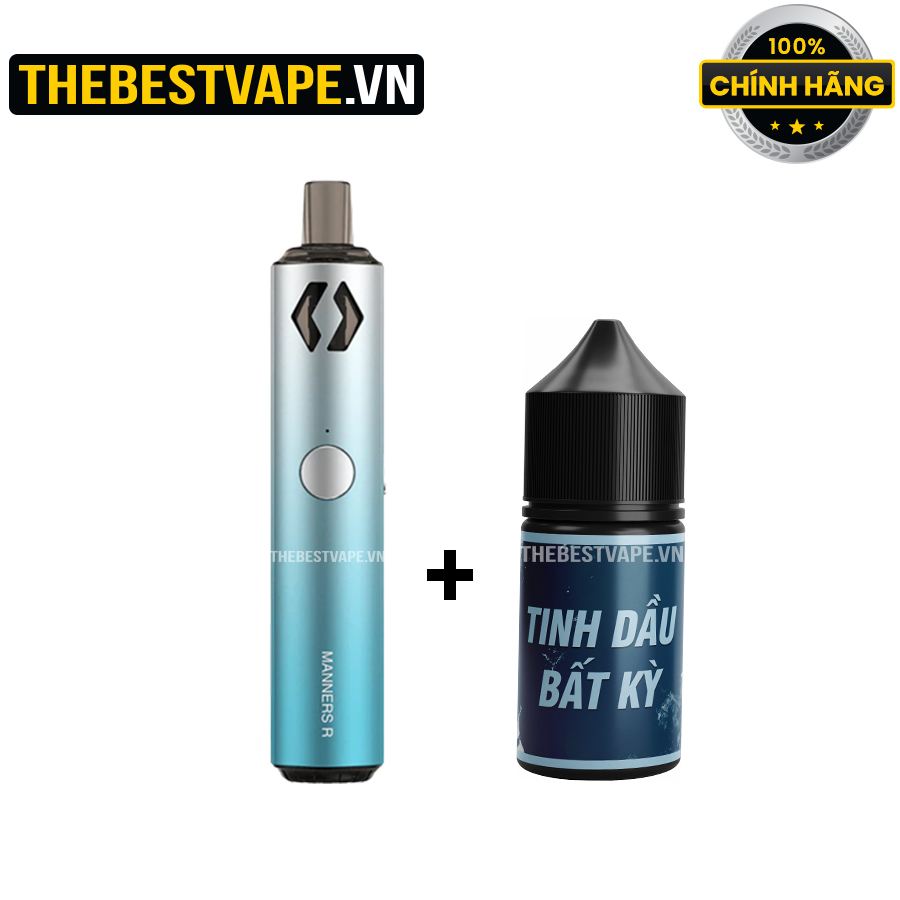 Combo máy Vapefly + tinh dầu salt ni tự chọn