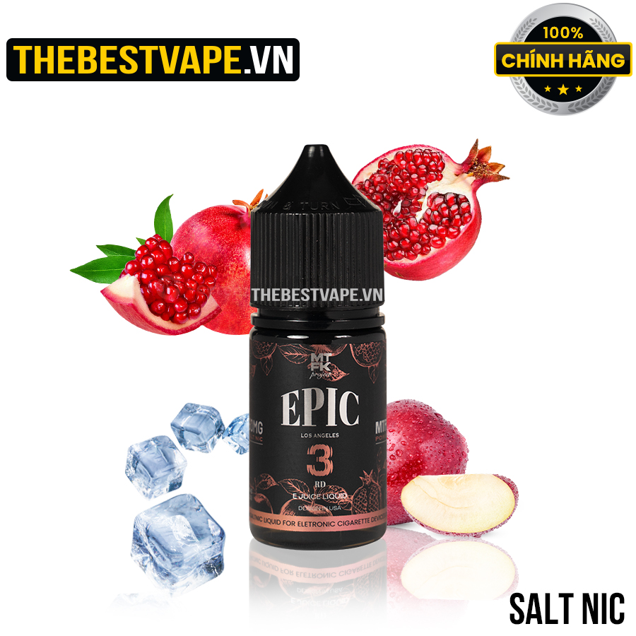 MTFK Project ( EPIC ) 3 - POMEY ( Lựu Táo Lạnh ) - Salt Nicotine