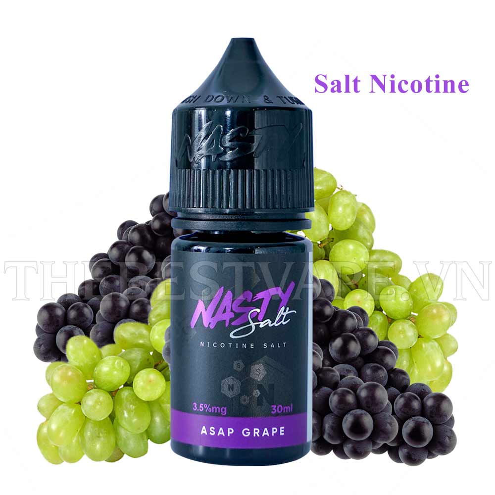 Tinh dầu pod system AsapGrape 30ml - Saltnicotine