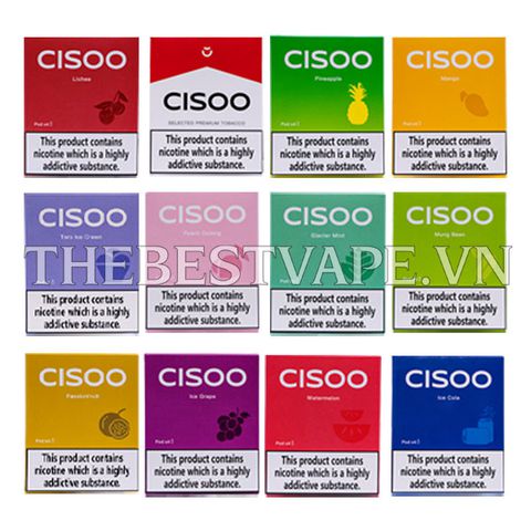 Cisoo - Closed Cartridge ( Pod tinh dầu )