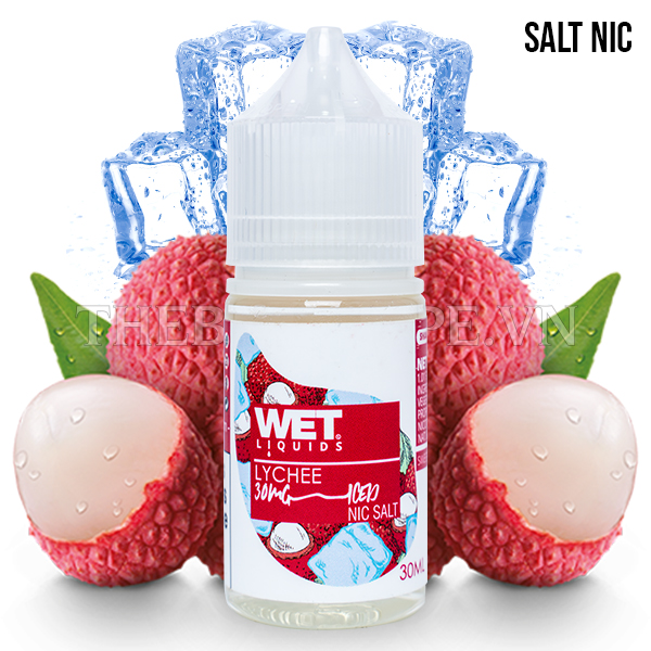 Wet Liquids Iced - SN LYCHEE- 30MG 30ML