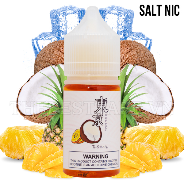 Tokyo - COLADA ( Dứa Dừa Lạnh ) - Salt Nicotine