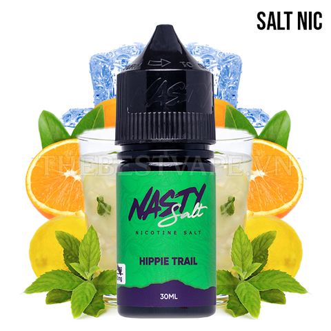 Nasty - HIPPIE TRAIL ( Nước Xí Muội Cam Lạnh ) - Salt Nicotine
