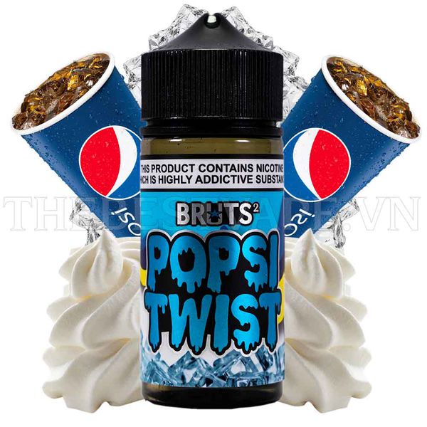Tinh dầu vape malaysia Popsi Twist 100ML - Bruts