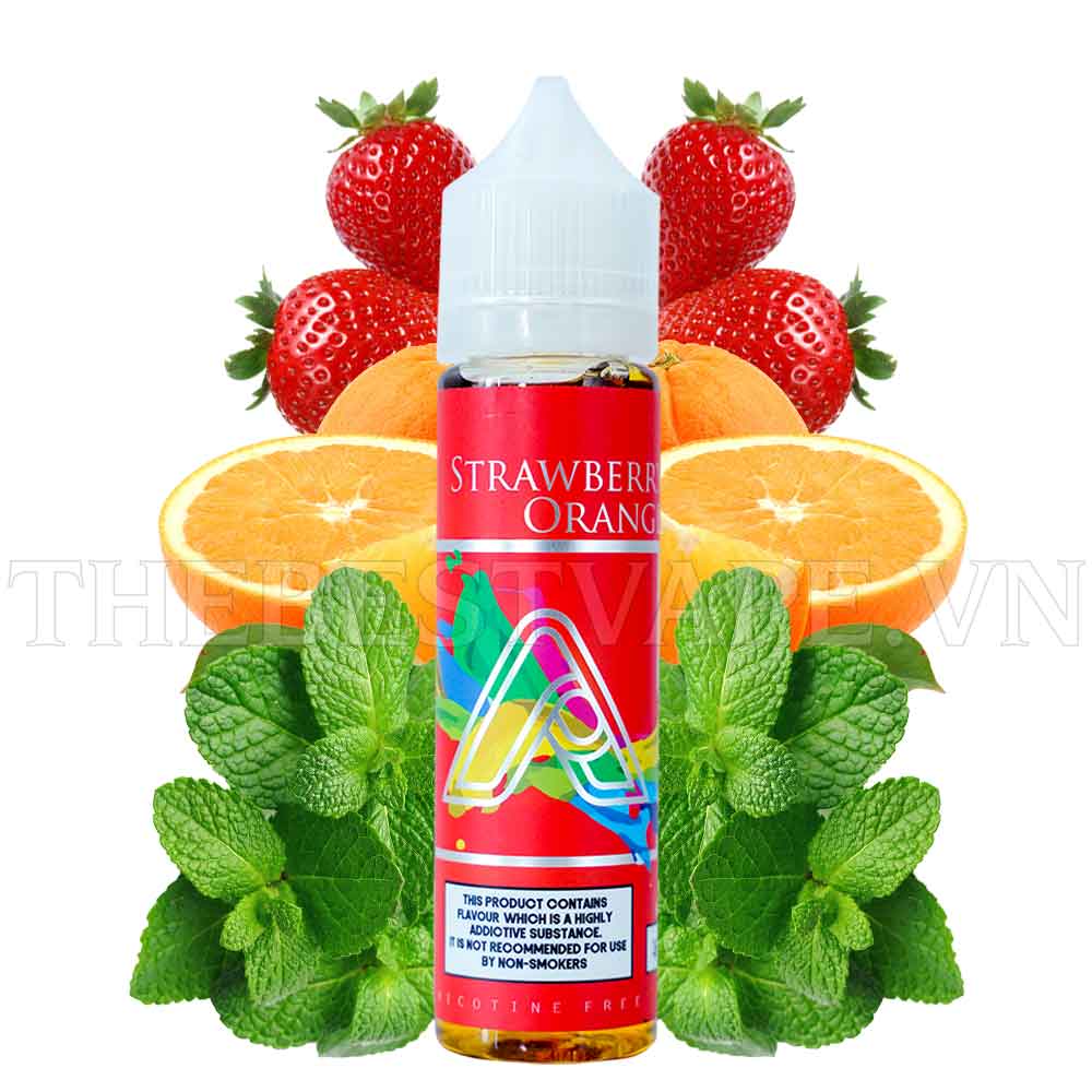 Tinh dầu vape malaysia Strawberry Orange VOM 60ml