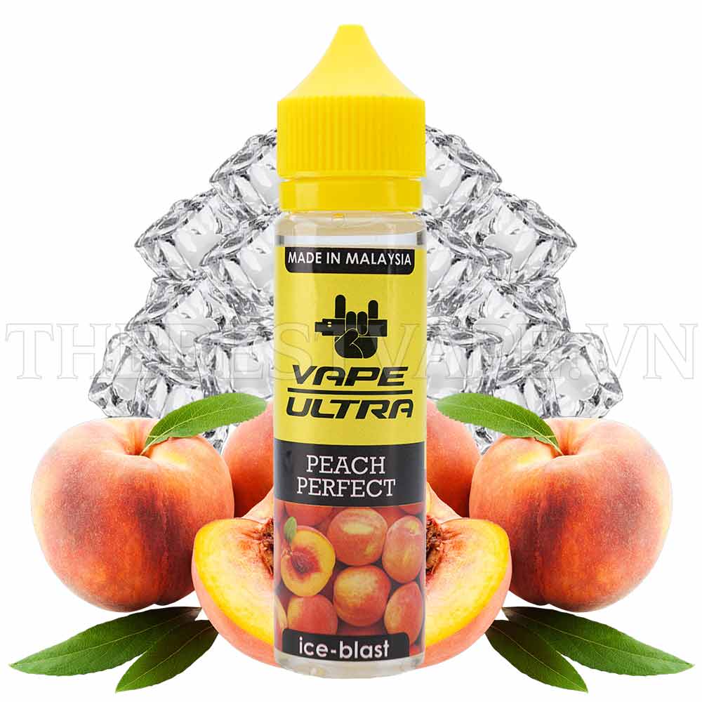Tinh dầu vape malaysia Peach VapeUltra 60ml