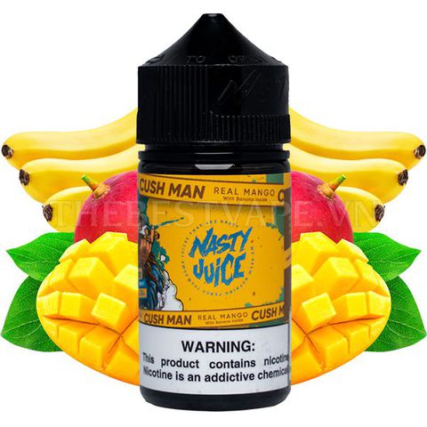 Nasty Juice Cush Man - MANGO BANANA ( Xoài Chuối ) - Freebase