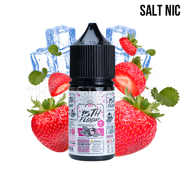 15TH Floor - STRAWBERRY ICE ( Dâu Tây Lạnh ) - Salt Nicotine