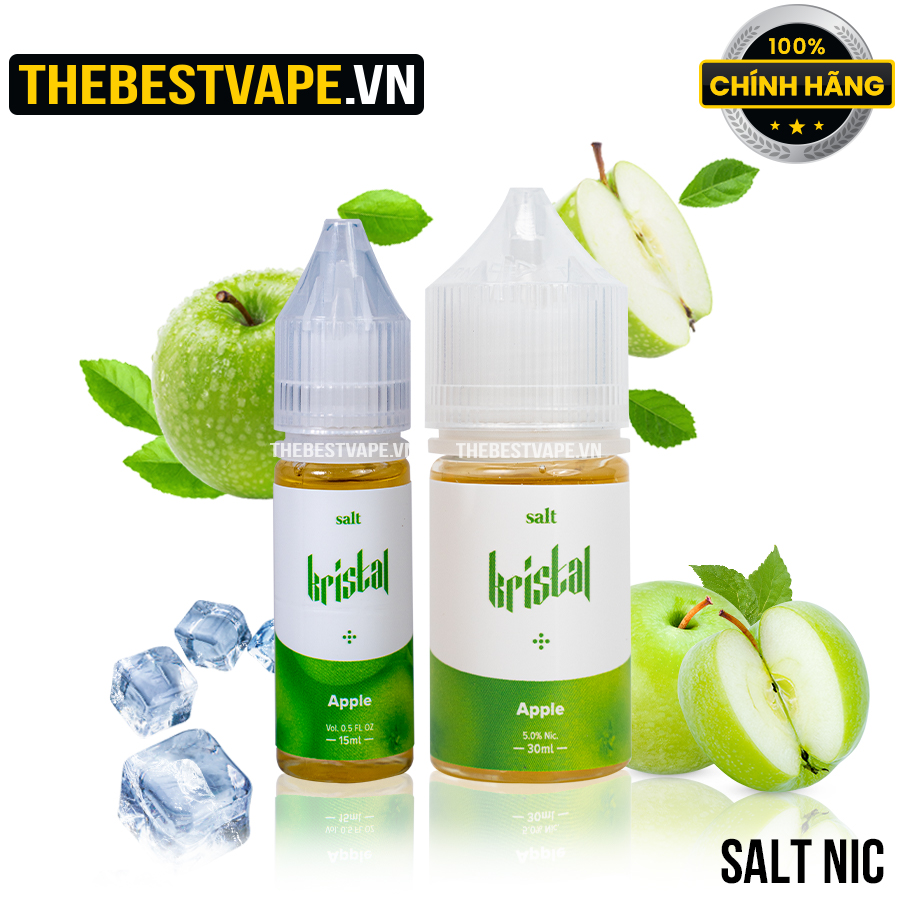 Kristal - APPLE ( Táo lạnh ) - Salt Nicotine