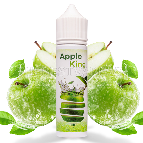 Bán tinh dầu vape malaysia shisha thuốc lá điện tử apple king táo xanh