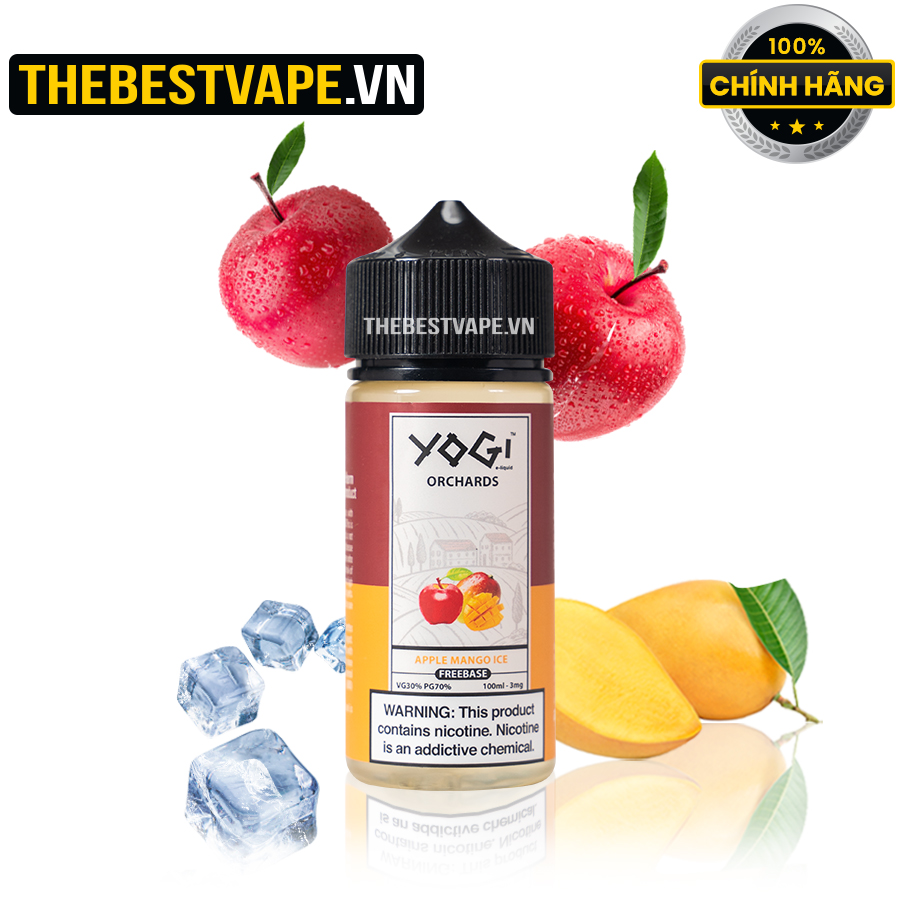 Yogi ( Orchards ) - APPLE MANGO ICE ( Táo Xoài Lạnh ) - Freebase