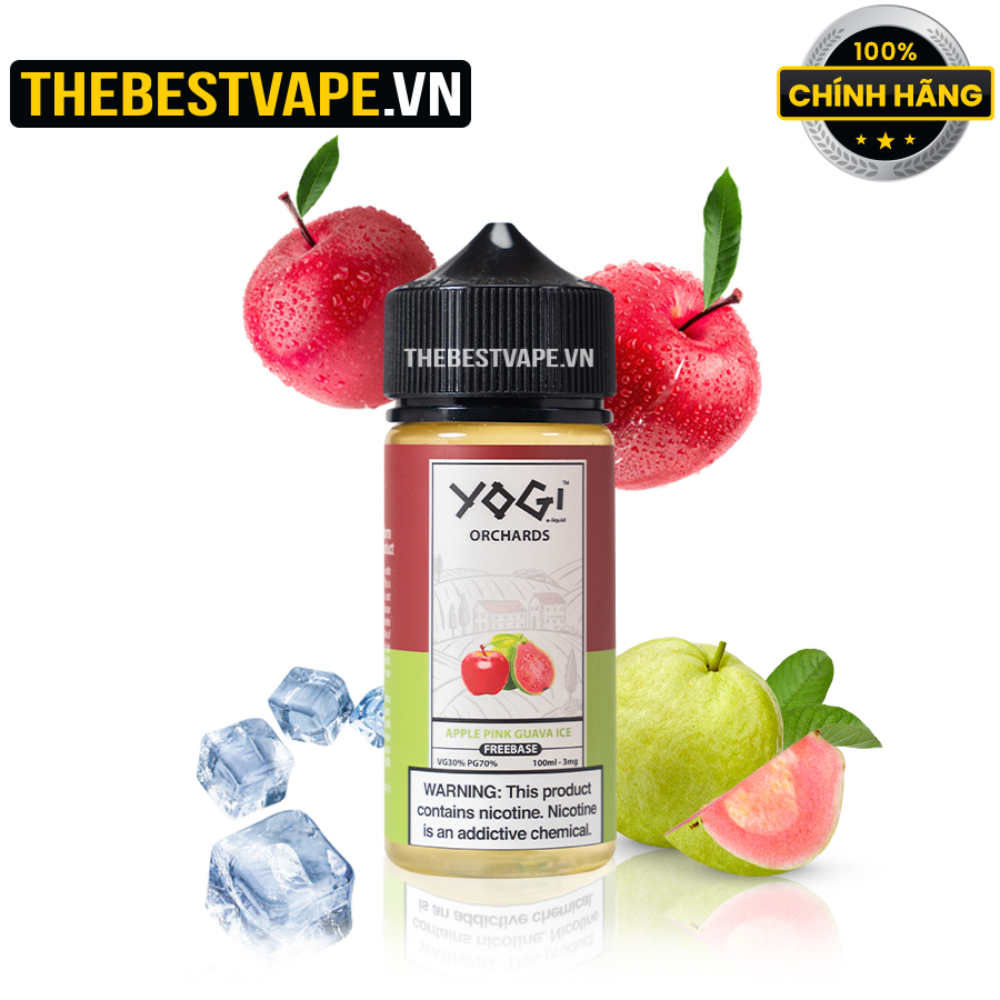Yogi ( Orchards ) - APPLE PINK GUAVA ICE ( Táo Ổi Lạnh ) - Freebase