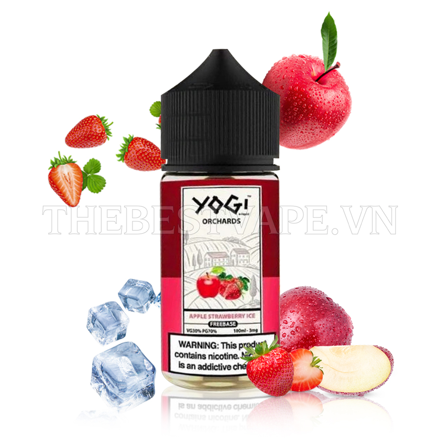 Yogi ( Orchards ) - APPLE STRAWBERRY ICE ( Táo Dâu Tây Lạnh ) - Freebase