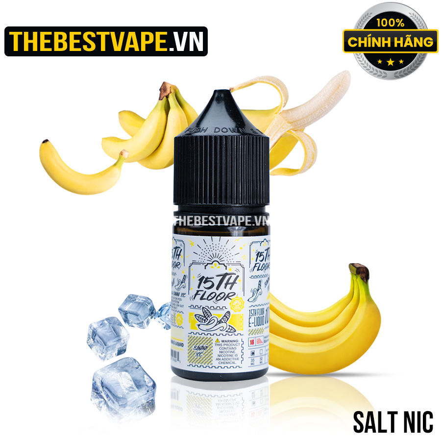 15TH Floor - BANANA ICE ( Chuối Lạnh ) - Salt Nicotine