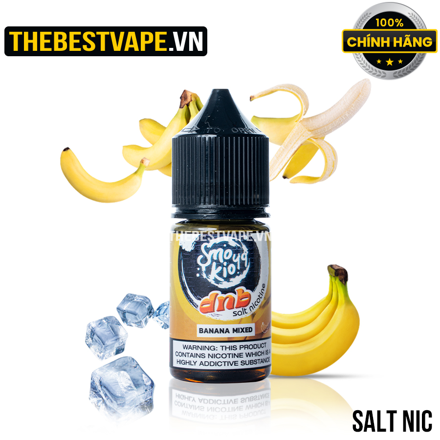 Smokio 49 DNB - BANANA MIXED ( Chuối Lạnh ) - Salt Nicotine