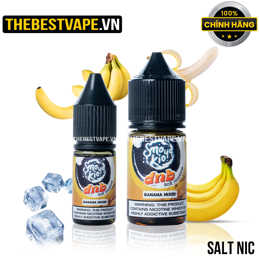 Smokio 49 DNB - BANANA MIXED ( Chuối Lạnh ) - Salt Nicotine