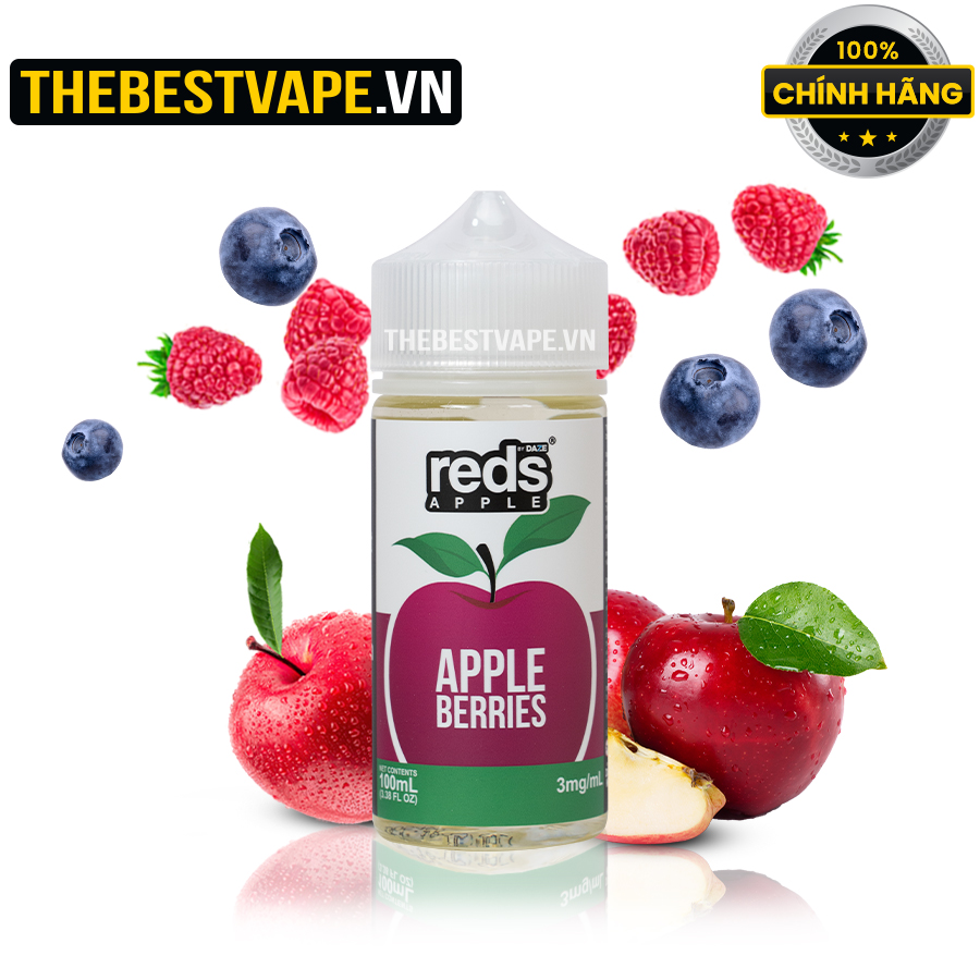 7 Daze MFG ( Reds Apple ) - BERRIES ( Táo Mâm Xôi Việt Quất ) - Freebase