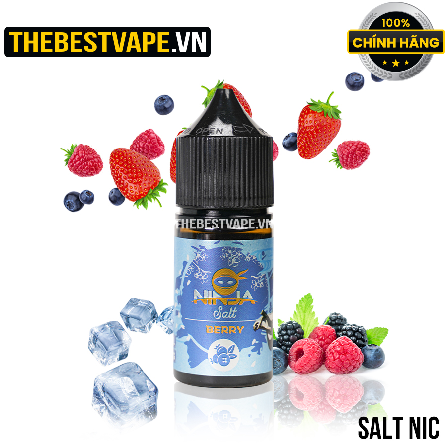 Ninja - BERRY ( Dâu Tổng Hợp Lạnh ) - Salt Nicotine