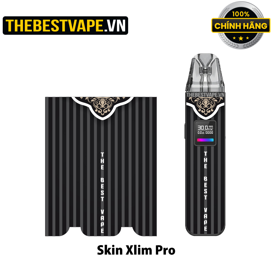 The Best Vape - SKIN ( Xlim Pro ) - Black Royal