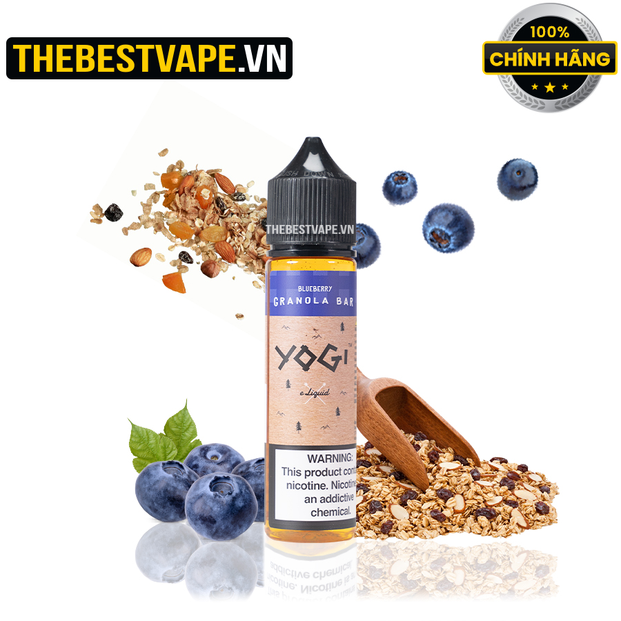 Yogi ( Granola Bar ) - BLUEBERRY ( Ngũ Cốc Việt Quất ) - Freebase