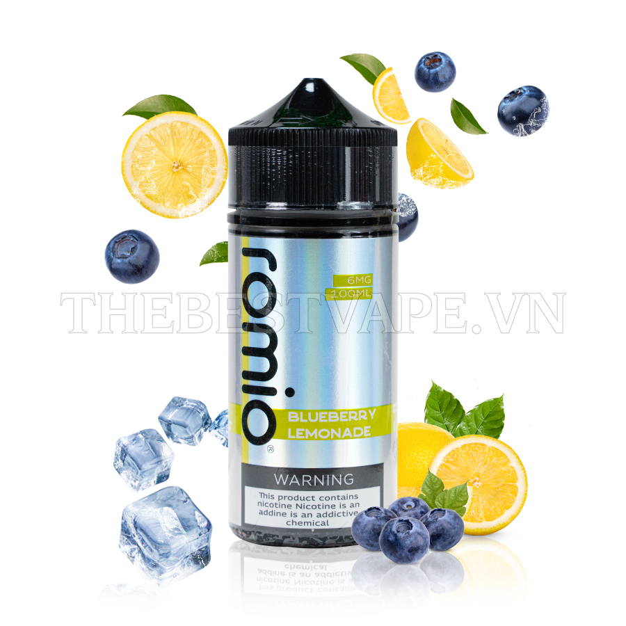 ROMIO - Blueberry Lemonade ( Việt Quất Chanh Lạnh ) - Freebase