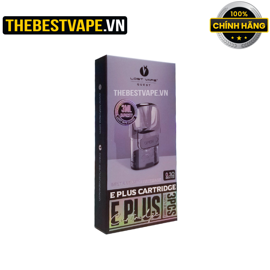 Lost Vape - E Plus - Cartridge ( Đầu Pod )