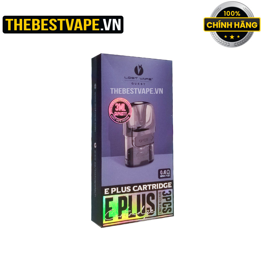 Lost Vape - E Plus - Cartridge ( Đầu Pod )