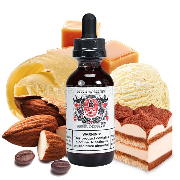Dead Mans Hand - 8 REBUS OCCULTIS ( Cà Phê Brazil Hạnh Nhân Bơ Caramel Bánh Tiramisu Kem Vanilla ) - Freebase