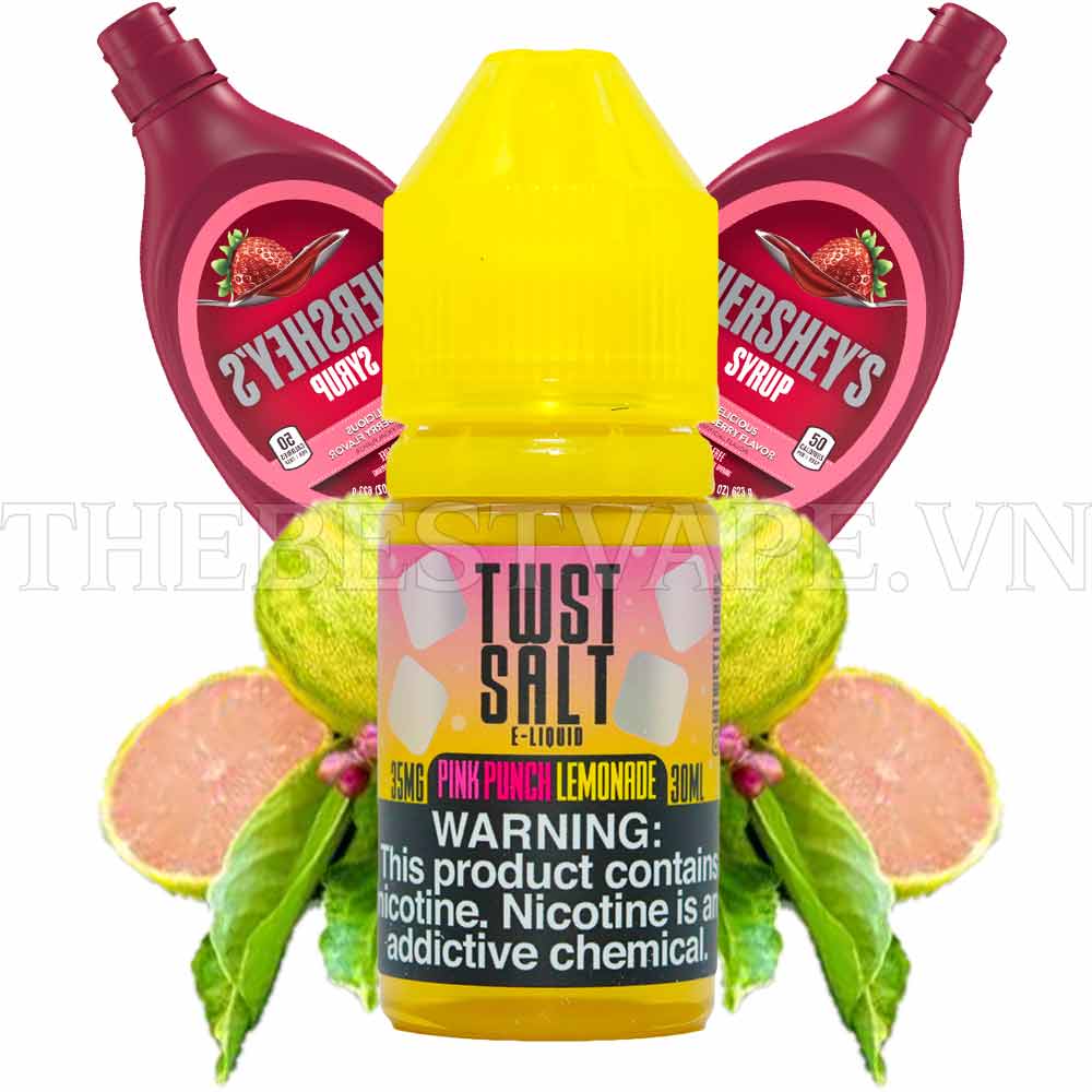 Tinh dầu vape mỹ Salt Nicotine Pink Punch Lemonade Twist 30ml