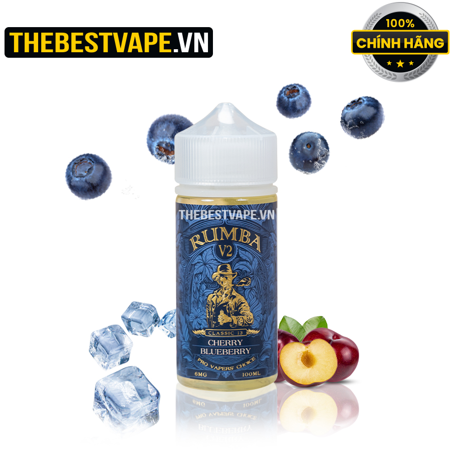 Rumba V2 - CHERRY BLUEBERRY ( Việt Quất Cherry Lạnh ) - Freebase