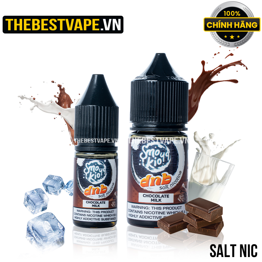 Smokio 49 DNB - CHOCOLATE MILK ( Socola Sữa Lạnh ) - Salt Nicotine