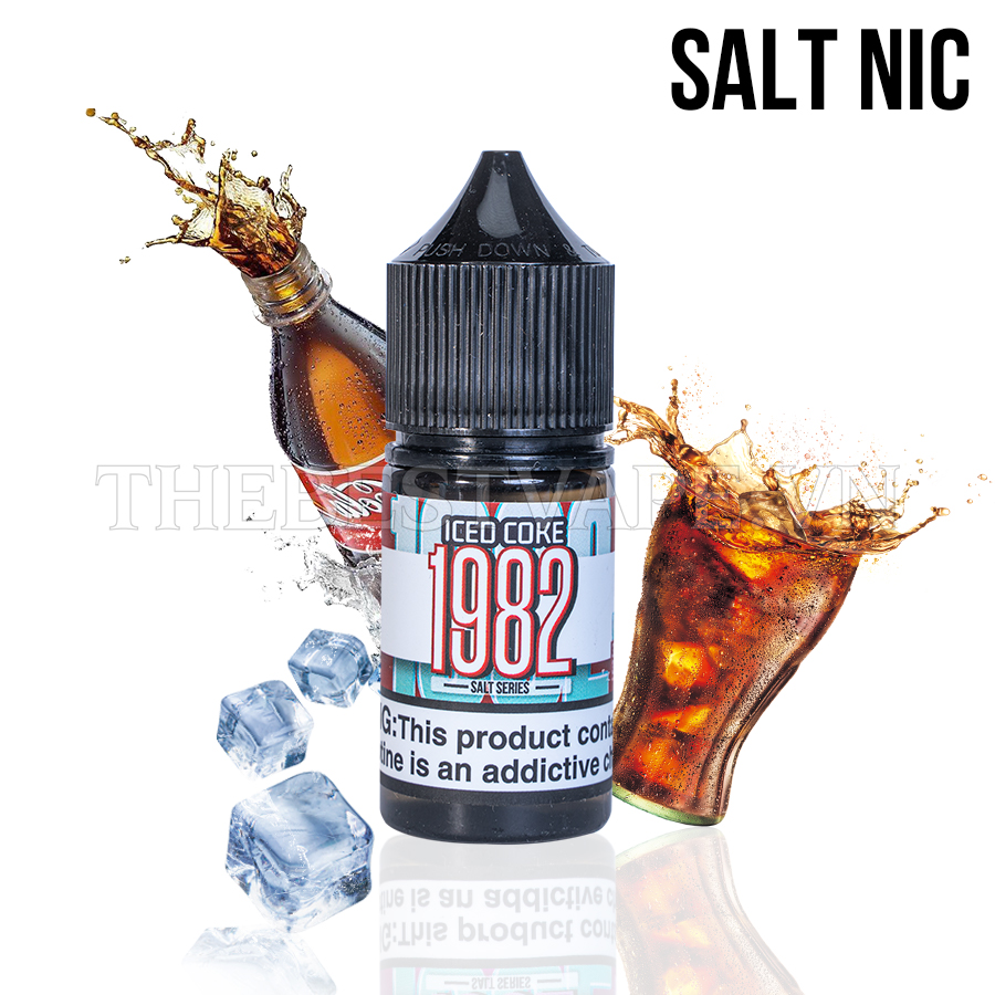 1982 - COKE ICE ( Coca Lạnh ) - Salt Nicotine
