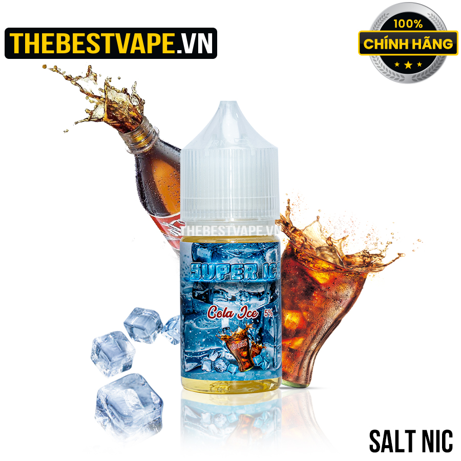Super Ice - COLA ICE ( Nước Ngọt Cola Lạnh ) - Salt Nicotine