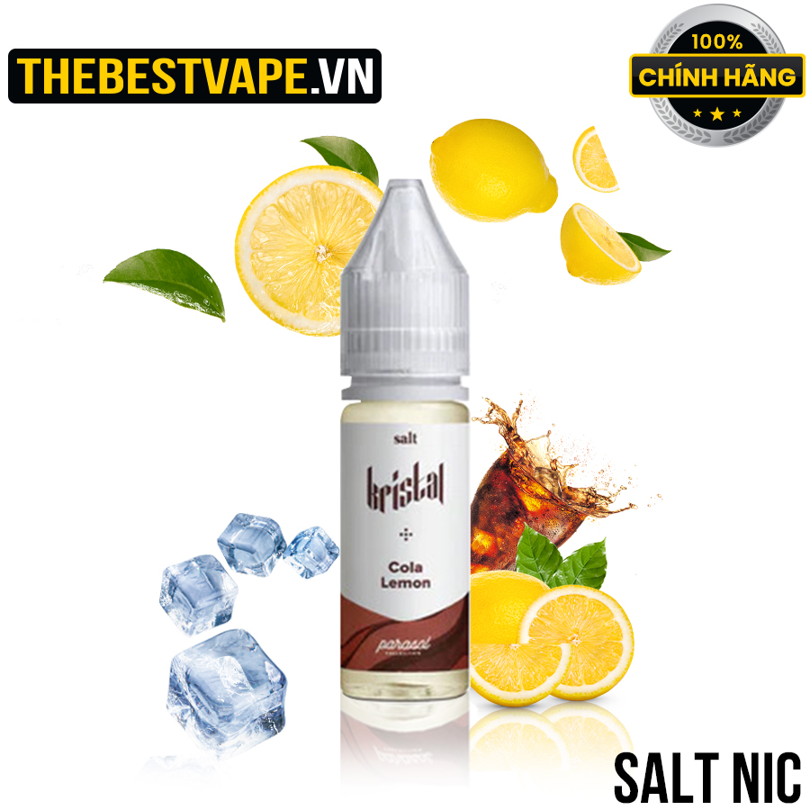 KRISTAL - COLA LEMON ( Cola Chanh Lạnh ) - Salt Nicotine
